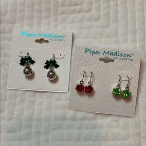 🎁 Piper Madison Christmas Holiday Earrings